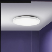 Nova Luce Perfect Profile - plafonnier - Ø 80 x 10 cm - 80W LED dimmable inclus - blanc