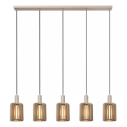 Lucide Lambres - lampe suspendue - 164 x 15 x 164 cm - taupe