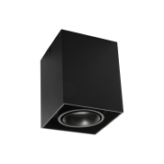 Nova Luce Rende - spot en saillie - 9,6 x 9,6 x 12 cm - noir