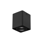 Nova Luce Rende - spot en saillie - 8,5 x 8,5 x 10 cm - noir