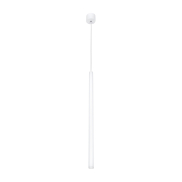 Nova Luce Ultrathin - lampe suspendue - Ø 2,5 x 150 cm - 3W LED inclus - blanc
