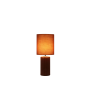 Searchlight Groove - lampe à poser - Ø 22 x 51 cm - orange