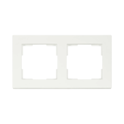 Ion Industries V1 - cadre de couverture double - blanc mat