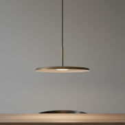 Artdelight Osorne - lampe suspendue - Ø 35 x 143,5 cm - 7W LED inclus - bronze
