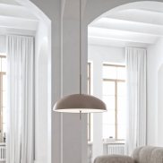 Design for the People Versale - lampe suspendue - Ø 49,5 x 341 cm - brun