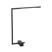 Nova Luce Raccio - lampe à poser - 36,5 x 12 x 40 cm - 6,8W LED inclus - noir