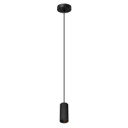 Artdelight Milano - lampe suspendue - Ø 6,5 x 150 cm - noir