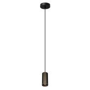 Artdelight Milano - lampe suspendue - Ø 6,5 x 150 cm - bronze clair