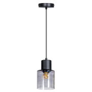 ETH Sledge Glass - suspension - Ø 12 x 218 cm - fumé