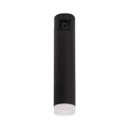 Nova Luce Bar - point lumineux système de rail magnétique - Ø 3 x 14,9 cm - 5W LED inclus - noir