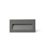 Faro Mani - applique murale extérieure - 15,1 x 7,6 x 5,8 cm - 5W LED inclus - IP65 - gris foncé