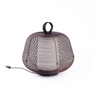Faro Nara - lampe portable - Ø 46 x 35 cm - IP65 - brun rouillé