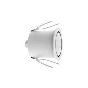 Nova Luce Natal - applique encastrée - Ø 4,4 x 4,3 cm - 2,5W LED inclus - blanc