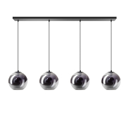 ETH Orb - suspension - 120 x 25 x 200 cm - noir