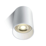 ONE Light Cylindres de plafond GU10 - spot en saillie 1L - Ø 5,6 x 10 cm - blanc