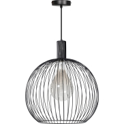 ETH Wire - suspension - Ø 50 x 170 cm - noir