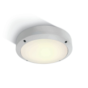 ONE Light Classic Outdoor Range - plafonnier extérieur - Ø 22 x 6,5 cm - 10W LED inclus - IP54 - blanc