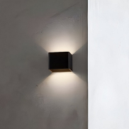 Nova Luce Epic - applique murale - 9,8 x 10 x 9 cm - LED 6W inclus - noir