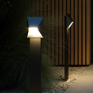 Nordlux Pontio - lampe de jardin - 15 x 15 x 85 cm - IP54 - noir