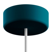 Creative Cables Eiva - cache plafond en silicone souple - ø 12,5 x 4 cm - IP65 - essence