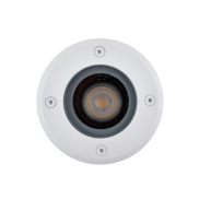 Roi Du Luminaire Hades - spot au sol rond pour l'extérieur - Ø 110 mm, Ø100 mm à encastrer - IP67 - blanc