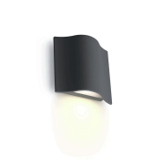 ONE Light Roof Tile - applique murale extérieure - 12 x 5 x 12 cm - 6W LED inclus - IP54 - anthracite