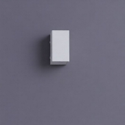 Nova Luce Elio - applique murale extérieure - 7 x 13 x 6,2 cm -  6W LED inclus - IP65 - blanc sablé