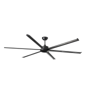 Faro Rotterdam 25 XXL - ventilateur de plafond - Ø 250 cm - noir mat