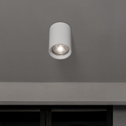 Nova Luce Loyd - spot en saillie - Ø 6 x 8 cm - blanc