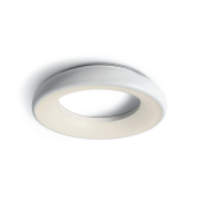 ONE Light Indoor LED - plafonnier - Ø 30 x 4,7 cm - 25W LED inclus - IP40 - blanc