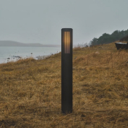 Nordlux Aludra 45 N - lampe de jardin - Ø 12,4 x 45,4 cm - IP44 - anthracite