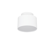 Nova Luce Ozen - plafonnier - Ø 11 x 8,8 cm - 16W LED inclus - blanc sablé
