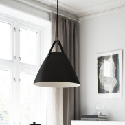 Design for the People Strap 36 - lampe suspendue - Ø 36 x 343,75 cm - noir