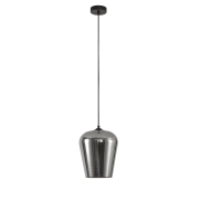 Artdelight Tombo - lampe suspendue - Ø 23 x 186 cm - titan