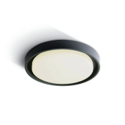 ONE Light Outdoor Project LED - plafonnier extérieur - Ø 34 x 5 cm - 30W LED inclus - IP54 - anthracite