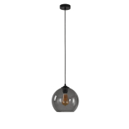 Artdelight Marino - lampe suspendue - Ø 25 x 176 cm - fumé