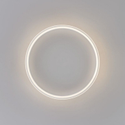Nova Luce Willow - plafonnier - Ø 60 x 6 cm - 52W LED inclus - blanc sable