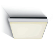 ONE Light Outdoor Slim LED - plafonnier extérieur - 30 x 30 x 4,9 cm - 30W LED inclus - IP54 - blanc