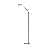 ETH Duuk – lampadaire rechargeable – Ø 11,5 x 166 cm – 6W LED dimmable inclus – noir