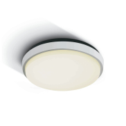 ONE Light Outdoor Slim LED - plafonnier extérieur - Ø 23,8 x 4,6 cm - 20W LED inclus - IP54 - blanc