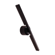 Maxlight Merano - applique murale - 8 x 8 x 45 cm - 10W LED inclus - noir