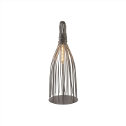 Searchlight Caraffe - lampe à poser - 78 cm - gris