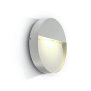 ONE Light Round Indoor/Outdoor Wall Dark Lights - applique murale extérieure - Ø 21,2 x 3,6 cm - 9W LED inclus - IP54 - blanc