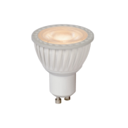 Lucide Spot LED - dim à warm - Ø 5 x 5,5 cm - GU10 - 5W - 3000K à 2200K - blanc