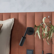 Nova Luce Joy - applique murale - 8 x 14 x 20,5 cm - 7W LED inclus - noir sable