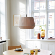 Nordlux Dicte 40 - lampe suspendue - Ø 40 x 28 cm - beige
