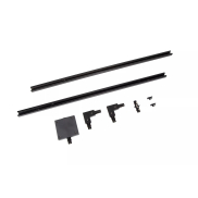 Lucide Track Starter Set - Système de rail monophasé - 2 mètres - 220V - Noir