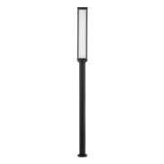 Nova Luce Solstice - lampe de jardin - Ø 16 x 220 cm - 16W LED inclus - IP65 - anthracite foncé