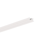 Klus MICRO-30DEG-K - profil LED encastré avec angle lumineux incliné de 30 degrés - 2,64 x 1,12 cm - blanc