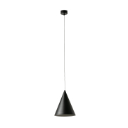 Faro Lina - lampe suspendue - Ø 23,5 x 24,6 cm - 12W LED inclus - noire